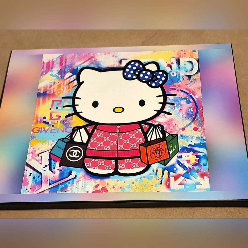 Hello Kitty 8 1/2"x11" Framed Wall Art